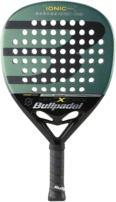 Pala de pádel Bullpadel Ionic Power, ideal para jugadores que buscan potencia en cada golpe