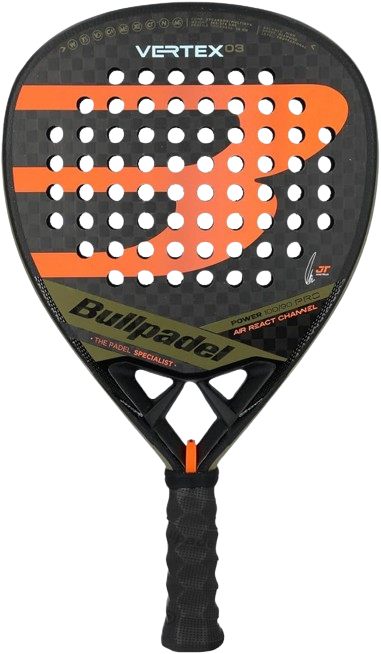 Pala de pádel Bullpadel Vertex 03, diseño profesional para potencia y control