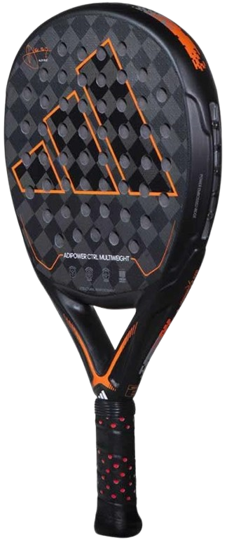 Pala de pádel Adidas Adipower, una opción de alto rendimiento para jugadores expertos que buscan durabilidad y potencia en el juego.