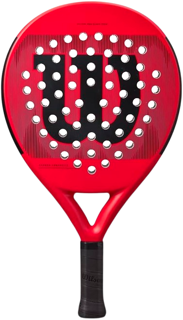 Palas de Pádel Wilson 5 Pala de pádel Wilson Pro Staff Team, diseño equilibrado para jugadores intermedios que buscan un juego versátil y controlado.