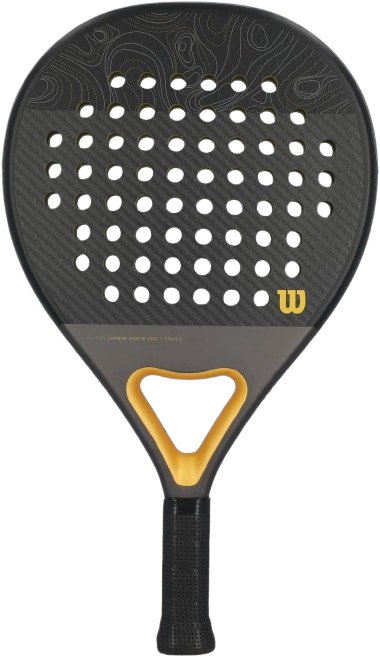 Palas de Pádel Wilson 4 Pala de pádel Wilson Carbon Force Pro con núcleo de carbono, ideal para jugadores avanzados que buscan potencia y precisión.