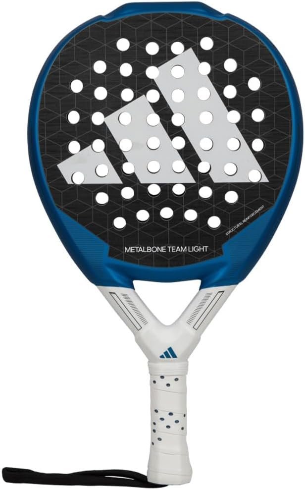 Palas de Pádel Adidas 8 Pala de pádel adidas Metalbone Team Light, azul claro y negro