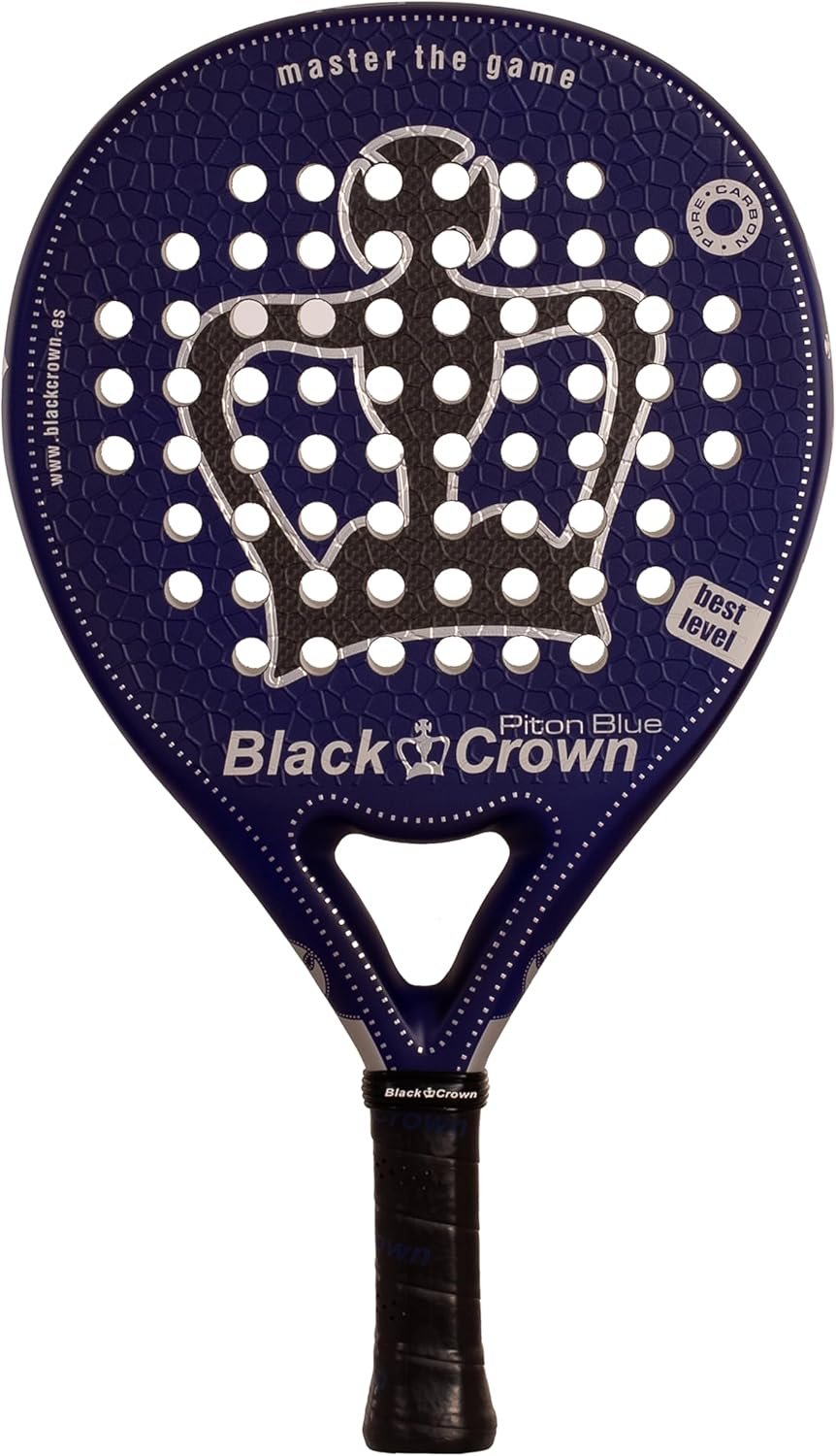 Pala de pádel Black Crown Piton Blue Edición Limitada