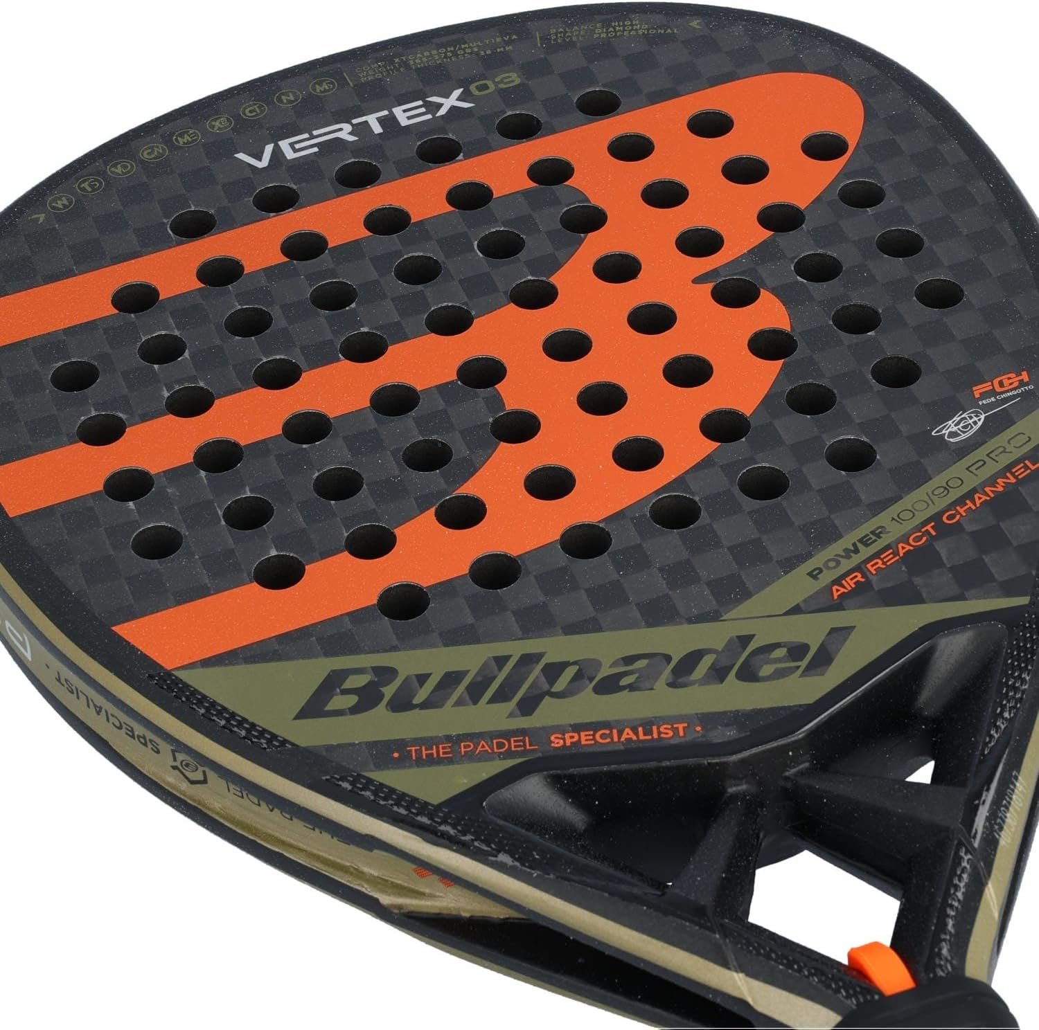Bullpadel Vertex 03 2023, formato diamante