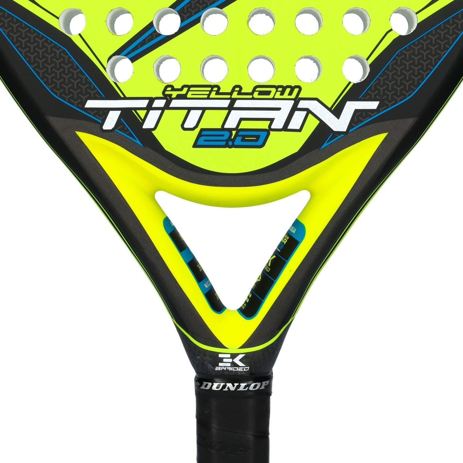 Dunlop Titan 2.0, detalle de la superficie