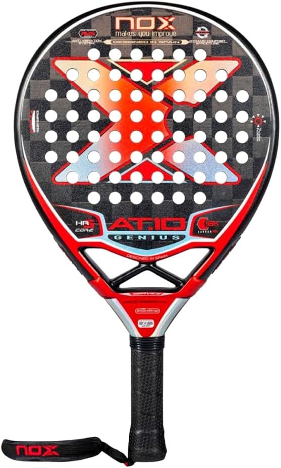 Pala de pádel Nox AT10 Genius 18K Limited Edition de Agustín Tapia
