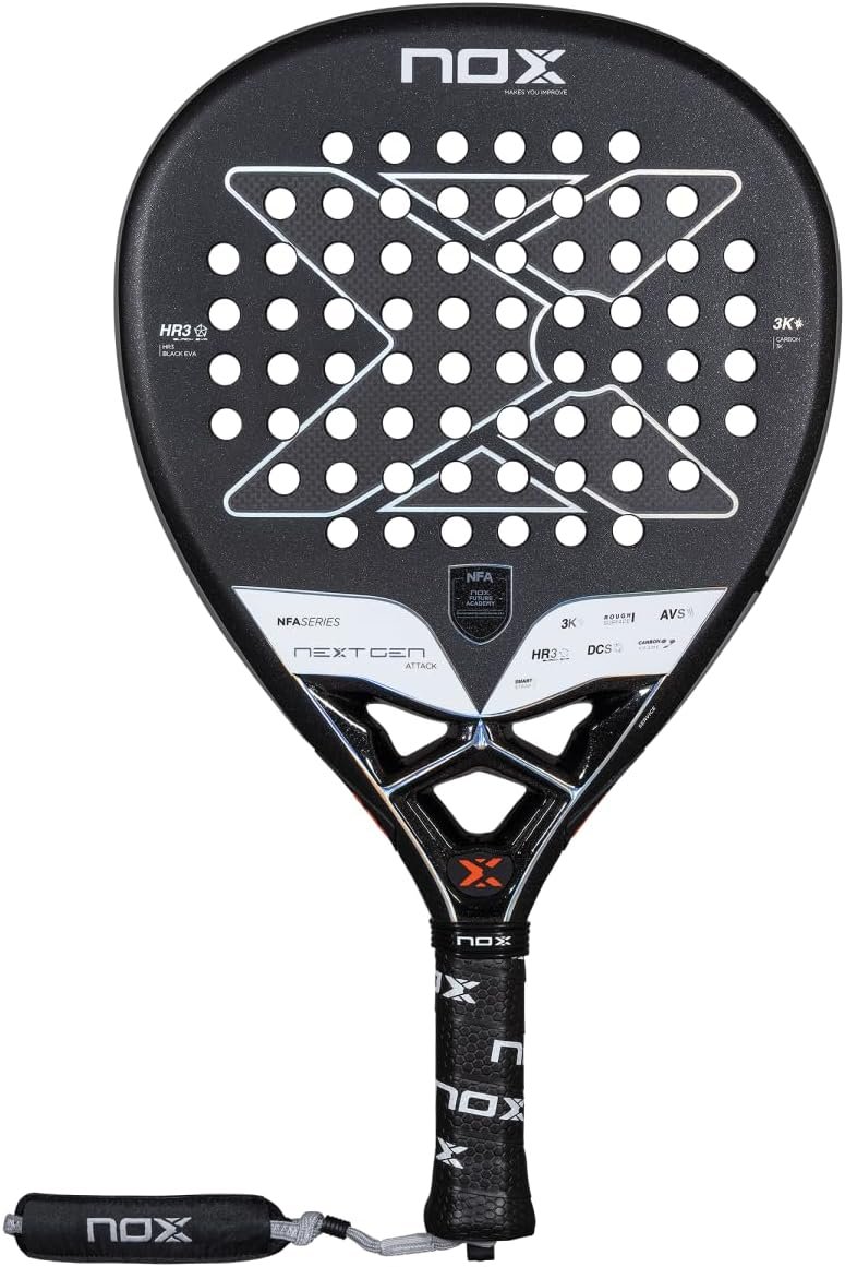 Palas de Pádel NOX 6 Pala de pádel Nox Nextgen Pro Attack 3K